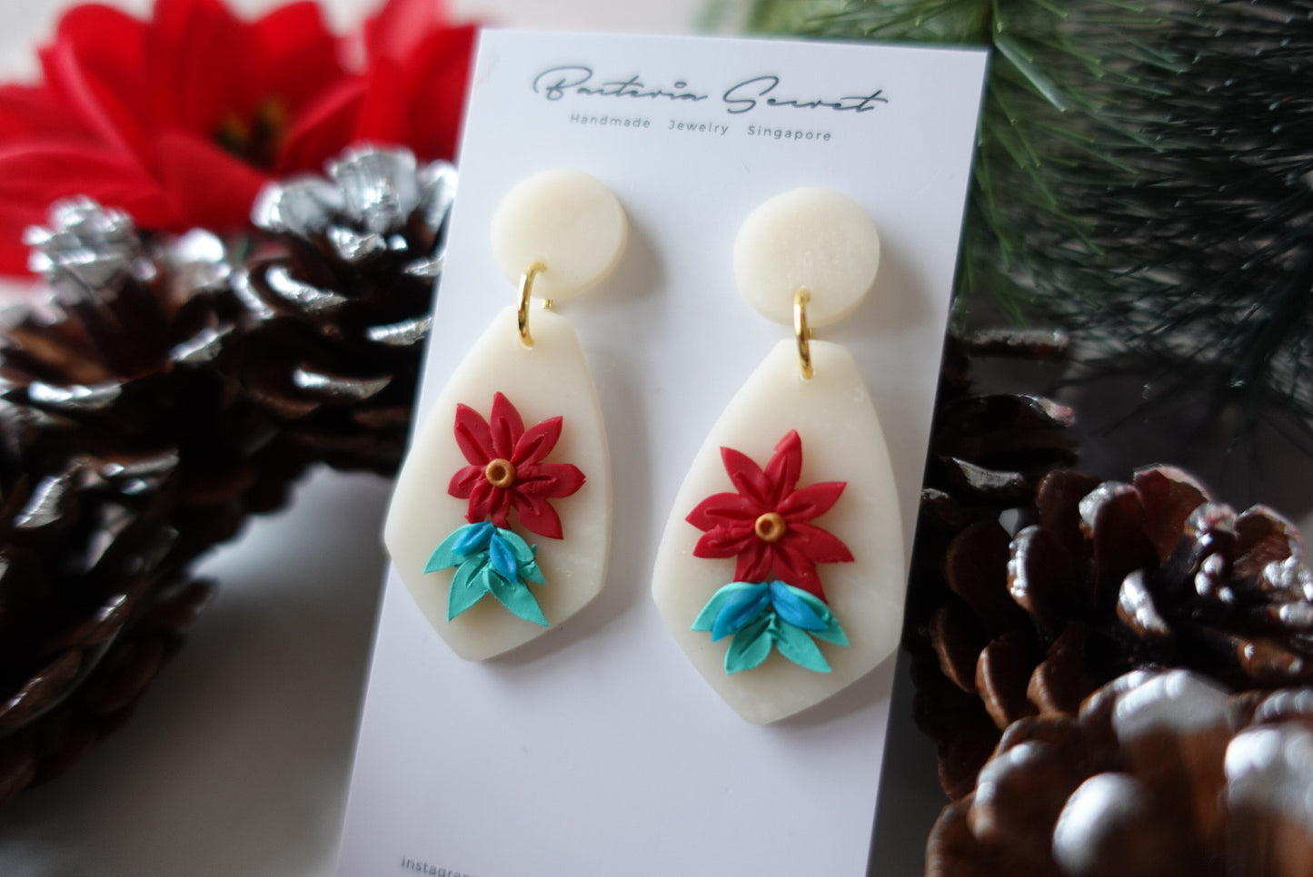 Christmas Polymer Clay Earrings 3.2
