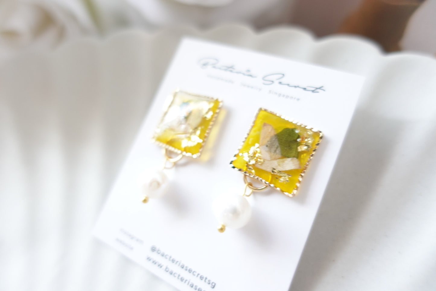 RE1247 | Real Flower Jewelry | Peranakan Style