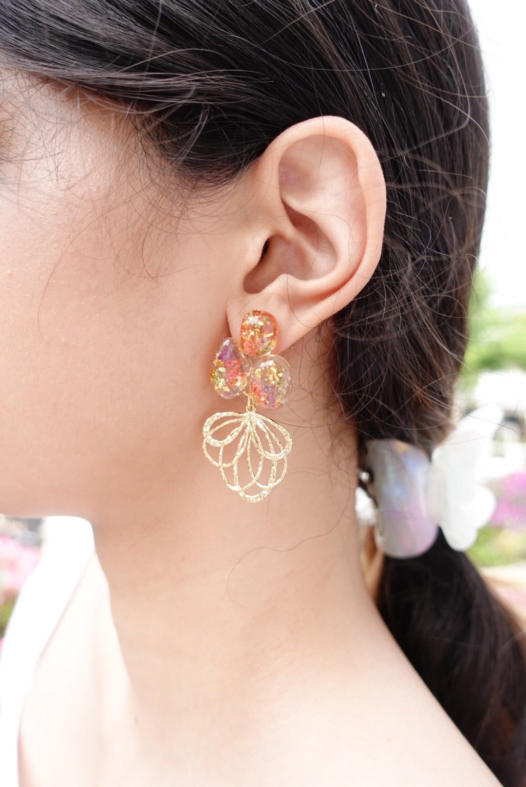 RE1218 | Real Flower Jewelry