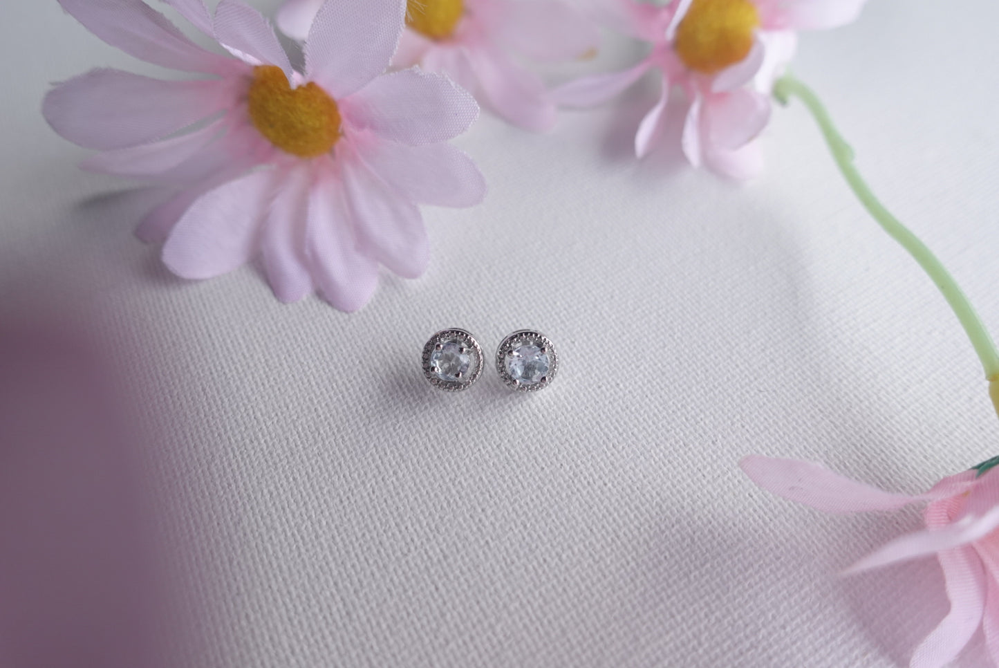 E2212 | Blue Topaz Earrings