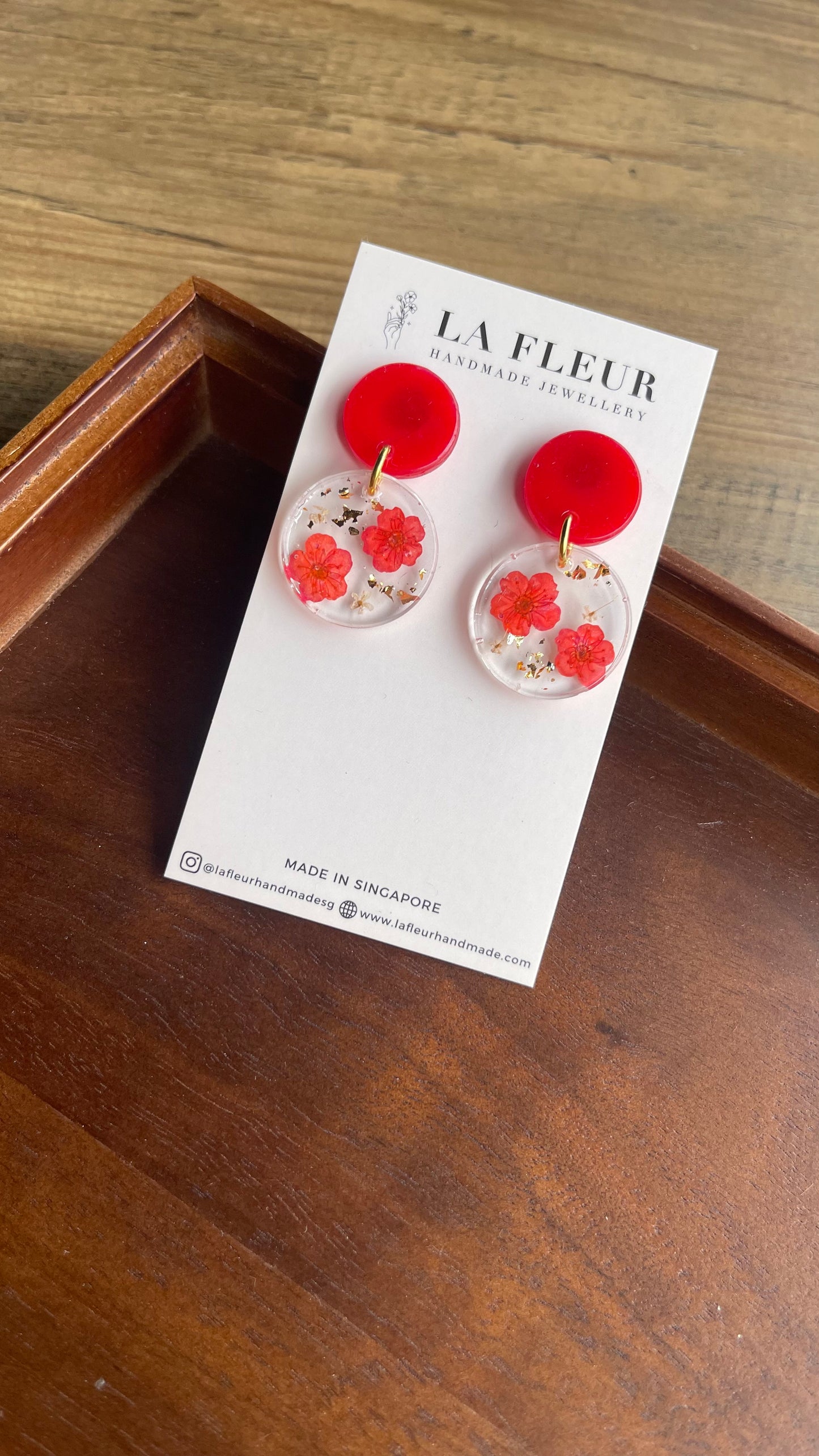 RE1428 | Real Flower Jewelry