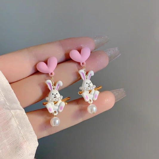 E2039 | Easter Bunny Earrings