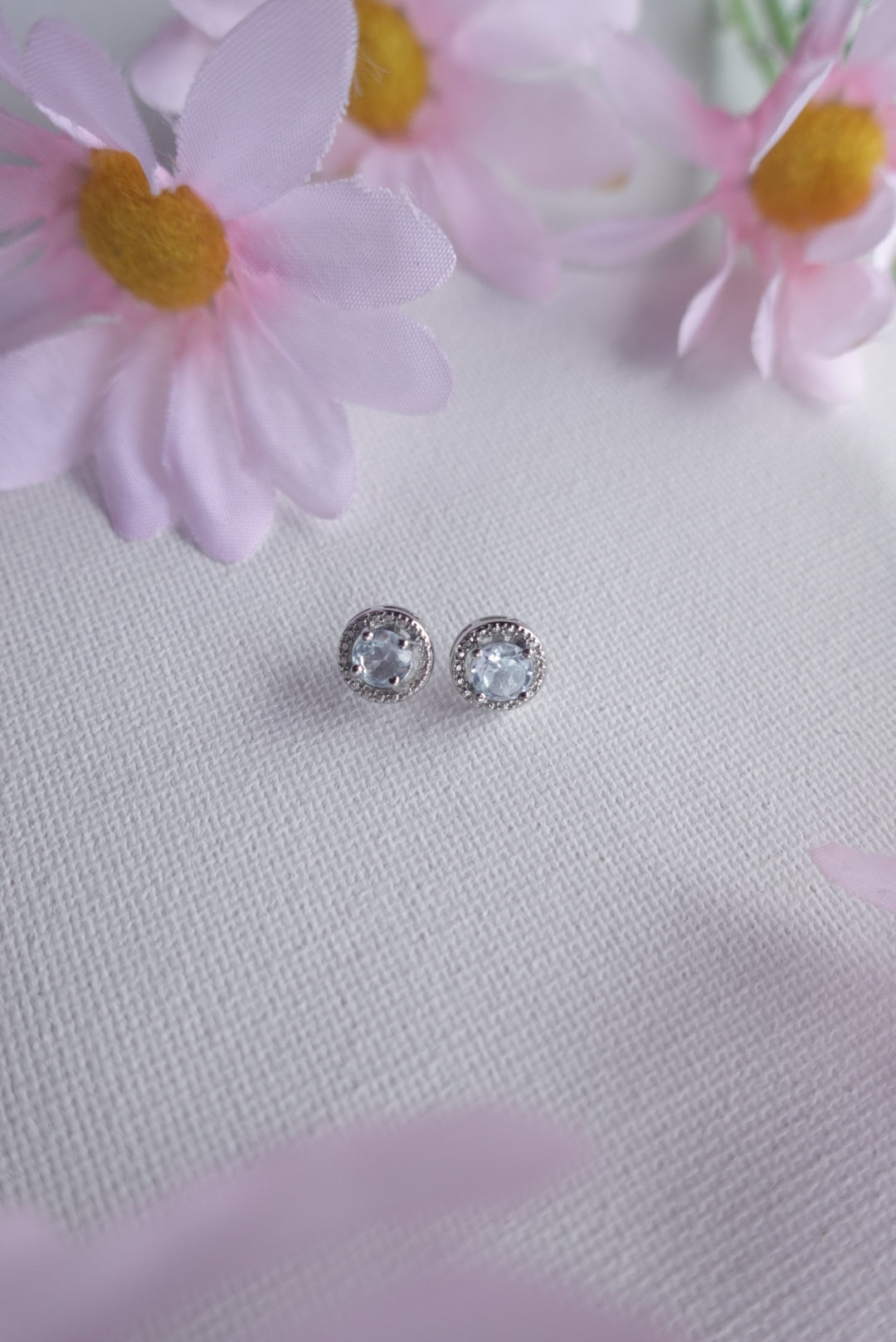 E2212 | Blue Topaz Earrings
