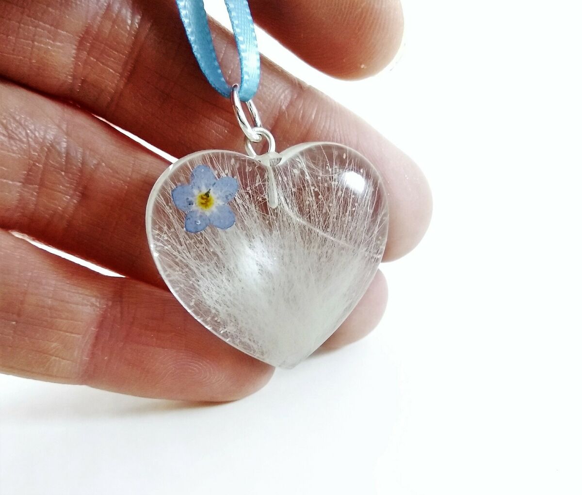 Pet Fur or Pet Hair Keepsake Pendant - Custom Order