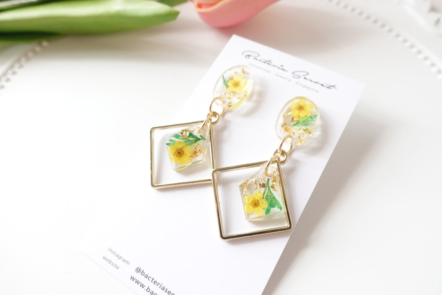 RE1220 | Real Flower Jewelry