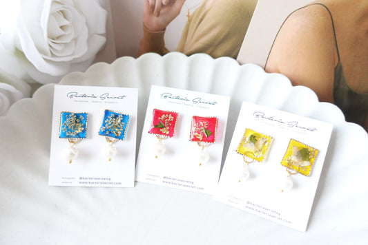 RE1247 | Real Flower Jewelry | Peranakan Style