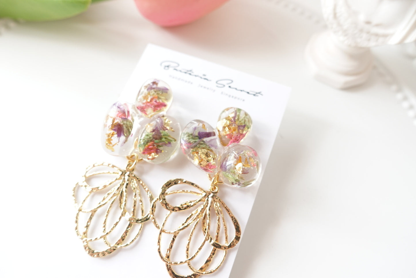 RE1218 | Real Flower Jewelry