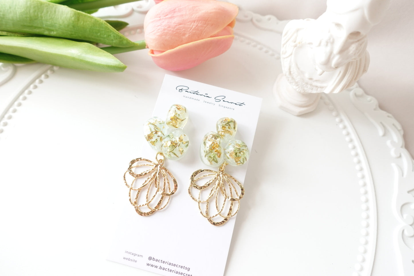 RE1218 | Real Flower Jewelry