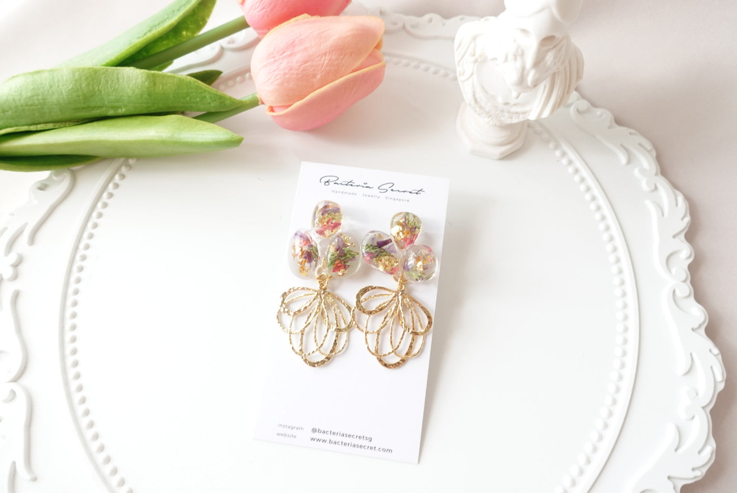 RE1218 | Real Flower Jewelry