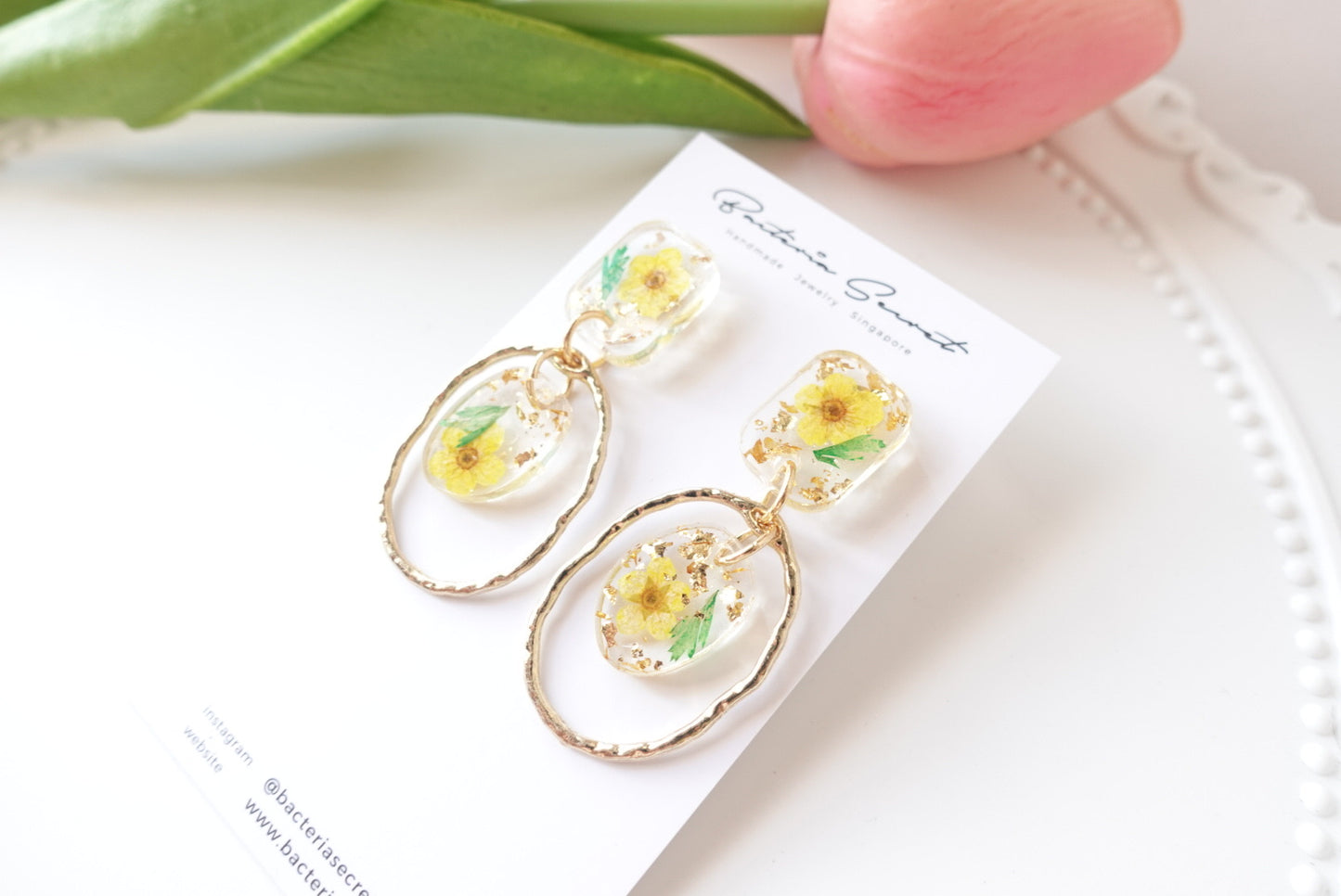 RE1220 | Real Flower Jewelry