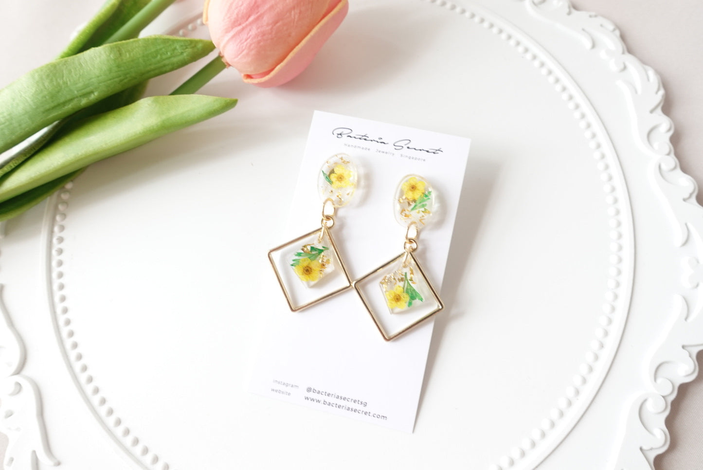 RE1220 | Real Flower Jewelry