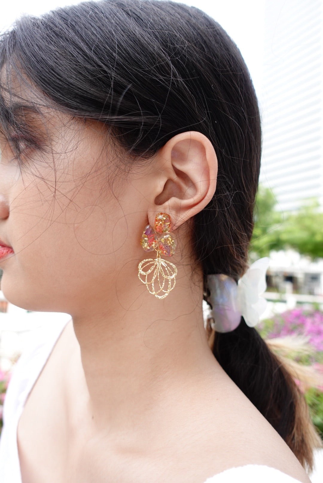 RE1218 | Real Flower Jewelry