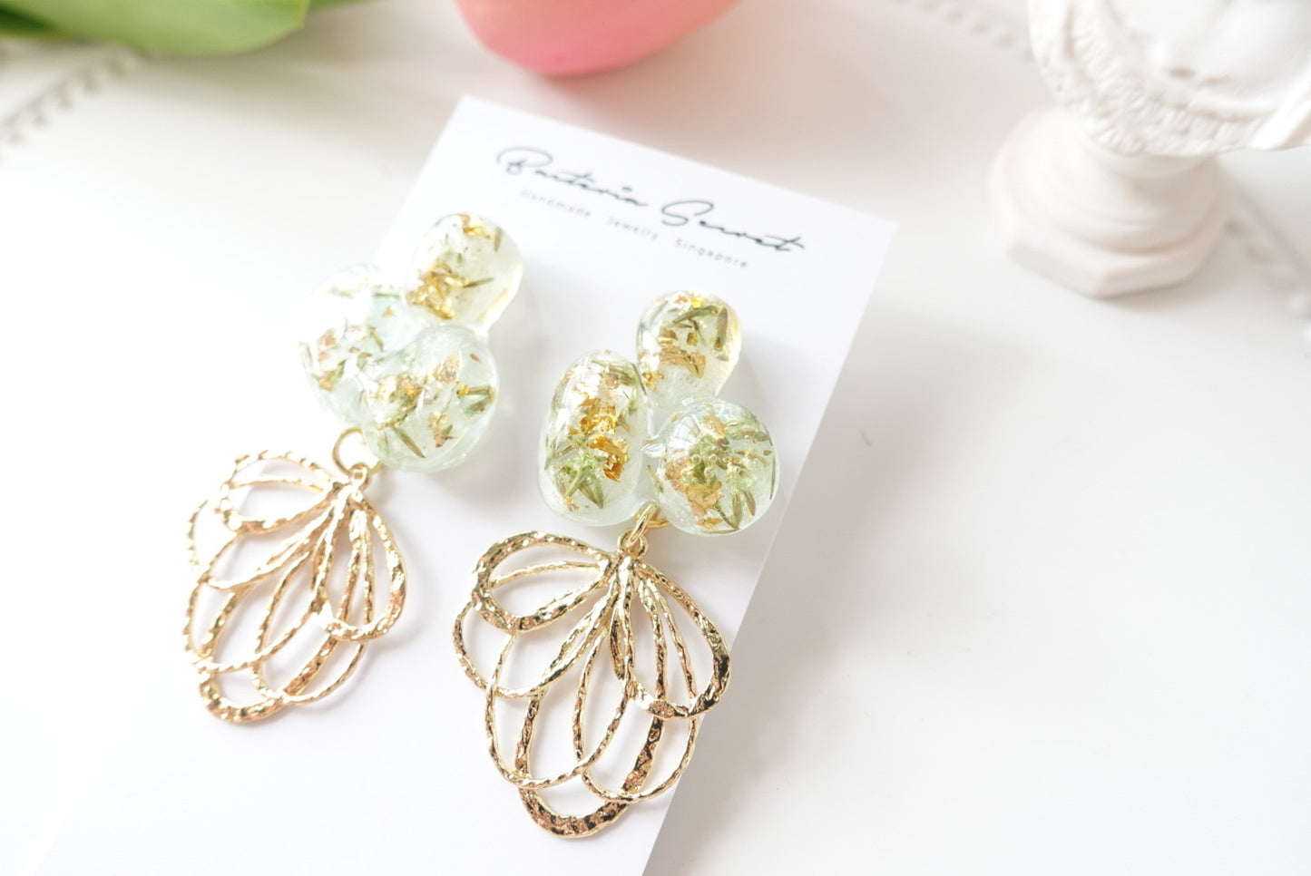 RE1218 | Real Flower Jewelry