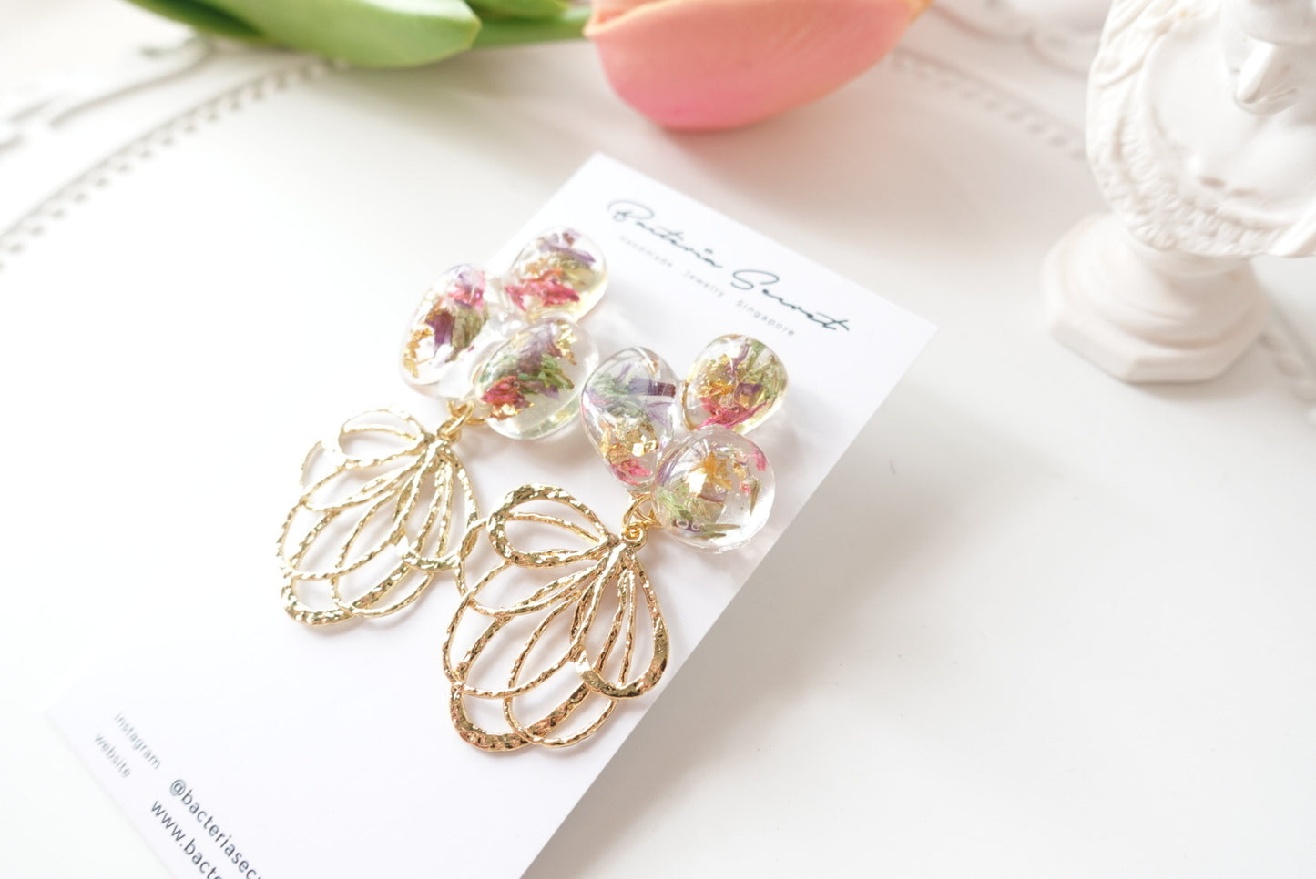 RE1218 | Real Flower Jewelry