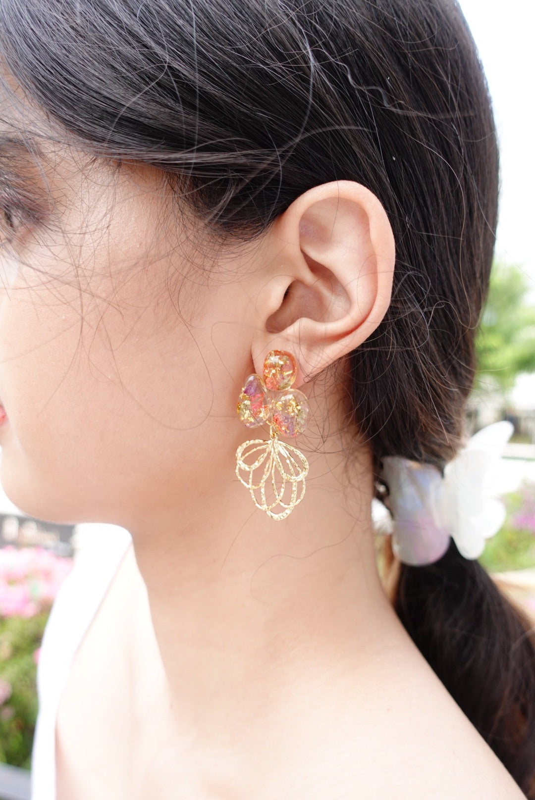 RE1218 | Real Flower Jewelry