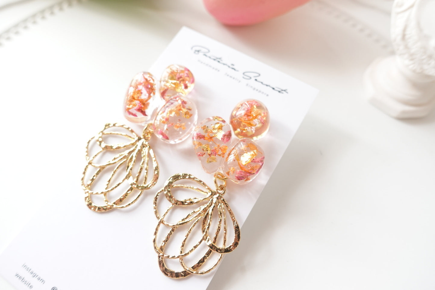 RE1218 | Real Flower Jewelry