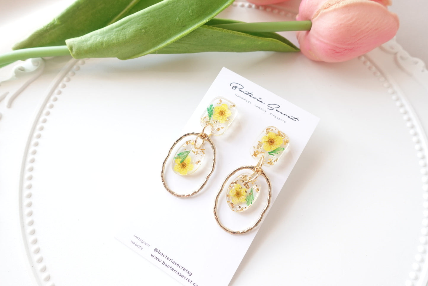 RE1220 | Real Flower Jewelry