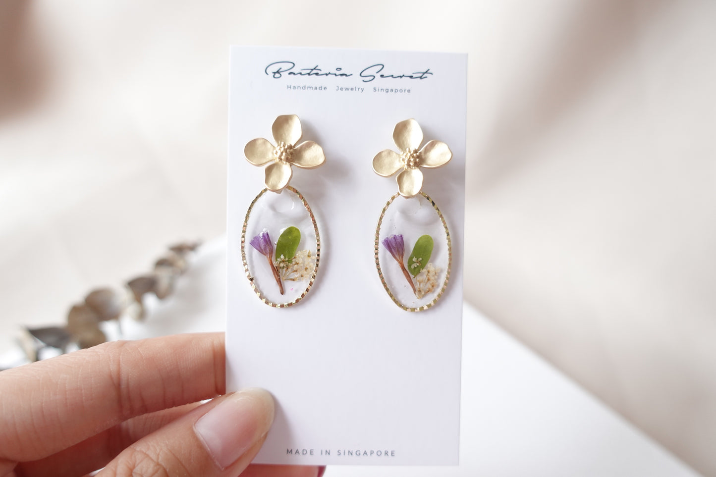 RE1093 | Real Flower Jewelry